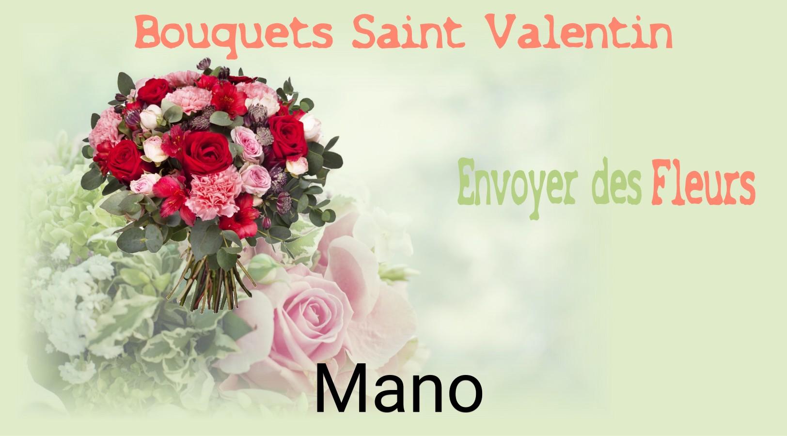 Roses de Saint-Valentin livrées à Mano